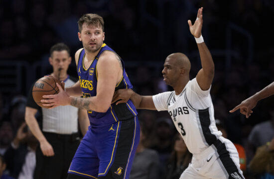 Spurs Lakers Basketball