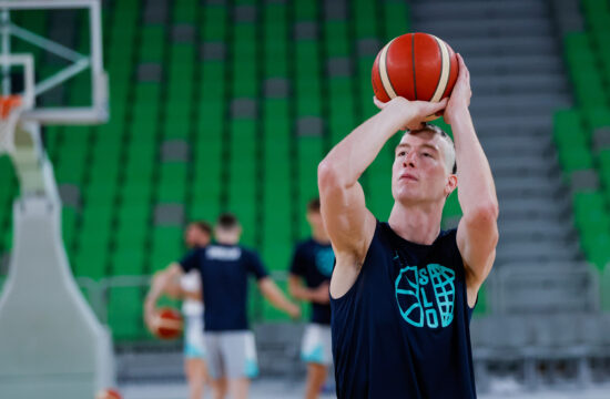 practice session of Slovenia Men’s Basketball team in Arena Stozice