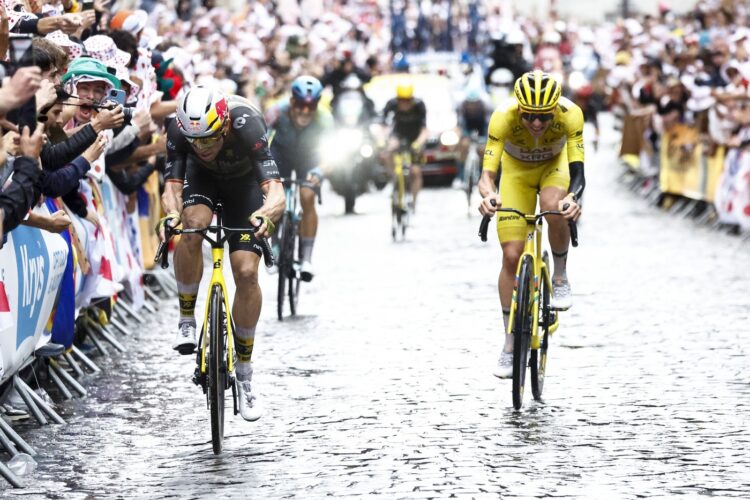 Pogačar van Aert