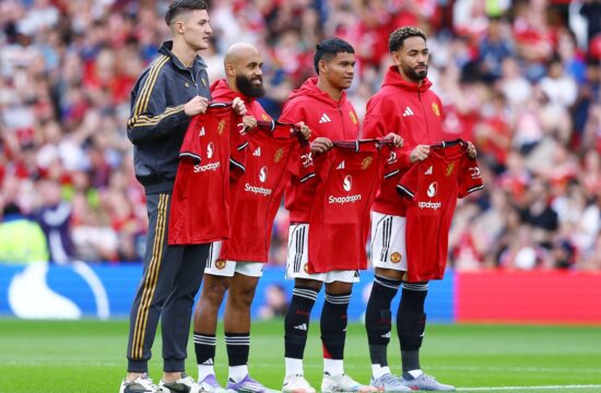Manchester United v Fiorentina, Pre Season Friendly, Football, Old Trafford, Manchester, UK - 09 Aug 2025