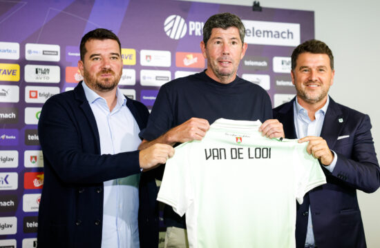 Erwin Van de Looi, newly appointed head coach of NK Olimpija