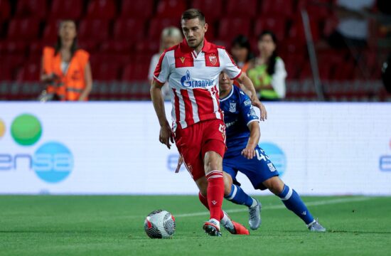 Crvena Zvezda v Lech Poznan, UEFA Champions League, 3rd Qualifying Round, 2nd Leg, Rajko Mitic Stadium, Belgrade, Serbia - 12 Aug 2025