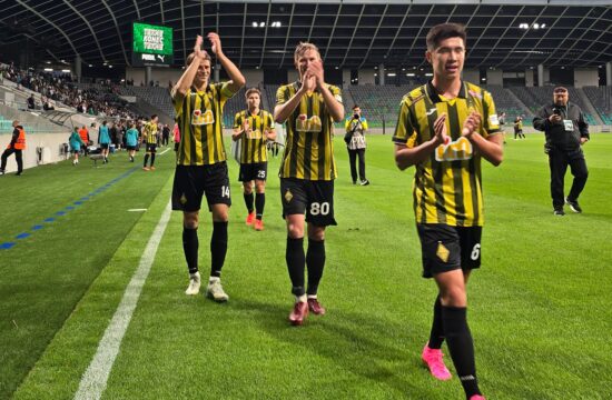 UEFA Champions League - Olimpija v Kairat Almaty - Stadium Stozice, Ljubljana, Slovenia, July 8th 2025:, Ljubljana, Slovenia - 08 Jul 2025