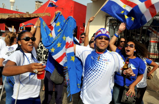 Enthusiasm for football Kape Verde