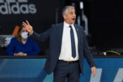 Basketball, Euroleague, day0}.03.2021, FC Bayern München - Fenerbahce Istanbul. Im Bild Head Coach von Fenerbache Instan