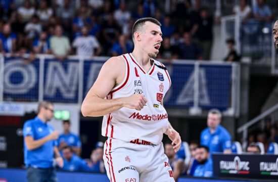 Vlatko Cancar Pallacanestro Germani Brescia - EA7 Emporio Armani Olimpia Milano LBA Legabasket Serie A Unipol 2025/2026