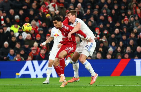 Liverpool v Leeds United, Premier League, Football, Anfield, Liverpool, UK - 01 Jan 2026