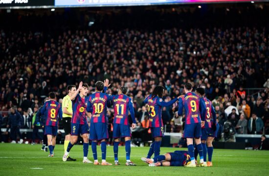 Spanish LaLiga EA Sports FC Barcelona v Atletico de Madrid in Barcelona, Spain.