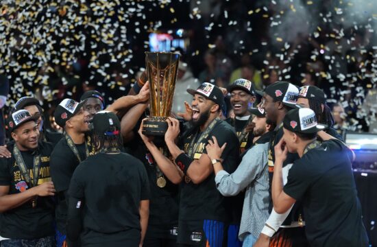 NBA: Emirates Cup Championship-San Antonio Spurs at New York Knicks