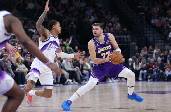 Lakers Jazz Basketball
