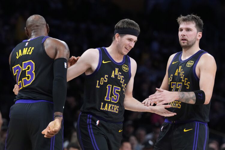 Luka Dončić LeBron James Austin Reaves