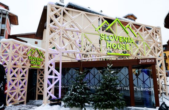Slovenska hiša Cortina d’Ampezzo 2026