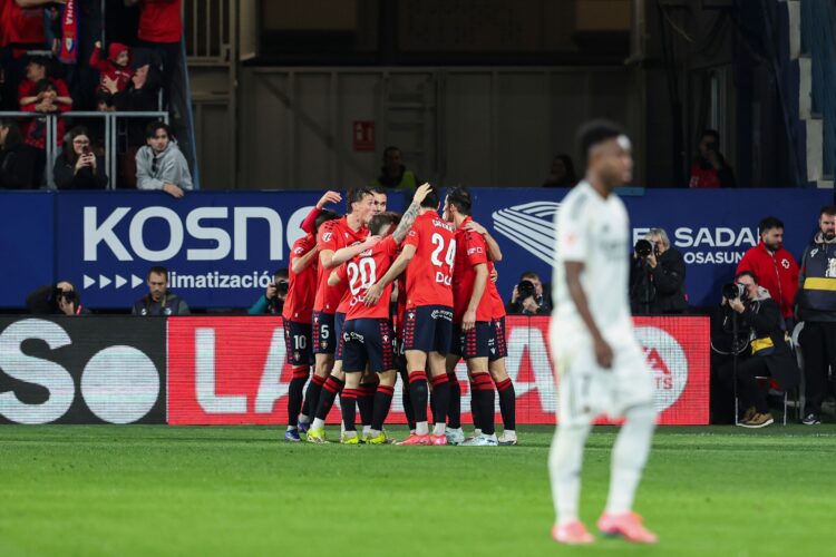 CA Osasuna v Real Madrid - LaLiga EA Sports, Pamplona, Navarra, Spain - 21 Feb 2026