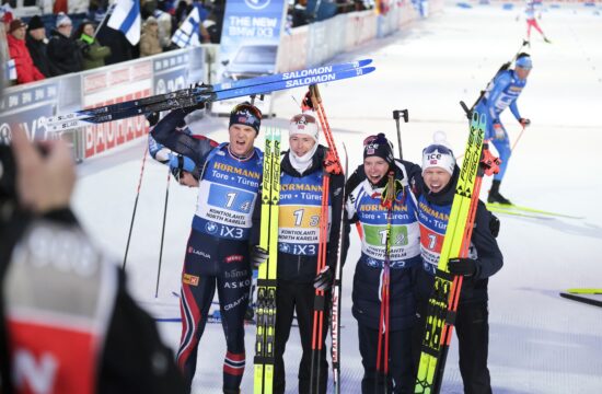 Norveška biatlonska štafeta