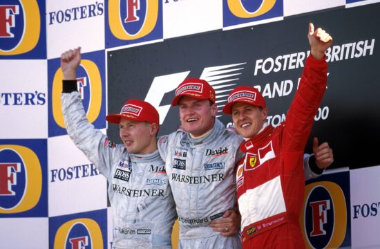 Coulthard Hakkinen Schumacher