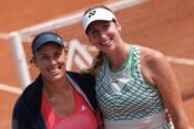 Andreja Klepač in Belgijka Magali Kempen