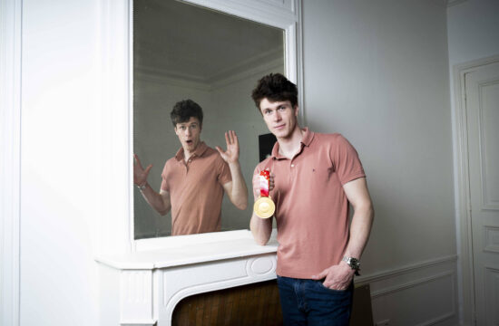 Clement Noel - champion Olympique Slalom NEWS : Portrait de Clement Noel - Paris - 24/03/2022 JBAutissier/Panoramic PUBL