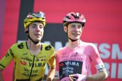 Davide Piganzoli in Jonas Vingegaard