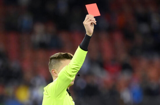 red card