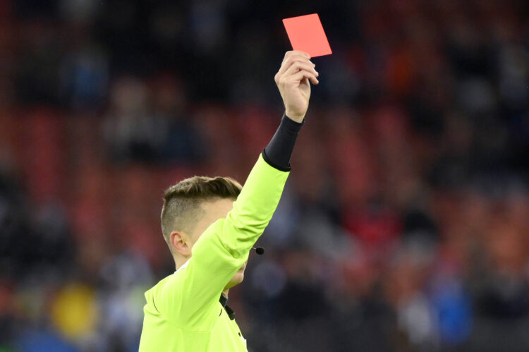 red card
