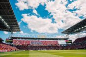 Toronto, Ontario, Canada. 12 June 2026. General view of BMO Field before the FIFA World Cup 2026 group stage match between Canada and Bosnia and Herzegovina in Toronto, Canada. Photo: Luis Alvarado | PMEimages