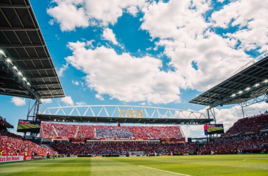 Toronto, Ontario, Canada. 12 June 2026. General view of BMO Field before the FIFA World Cup 2026 group stage match between Canada and Bosnia and Herzegovina in Toronto, Canada. Photo: Luis Alvarado | PMEimages