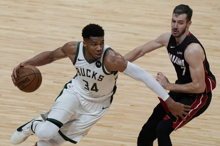 Giannis Antetokounmpo Goran Dragić