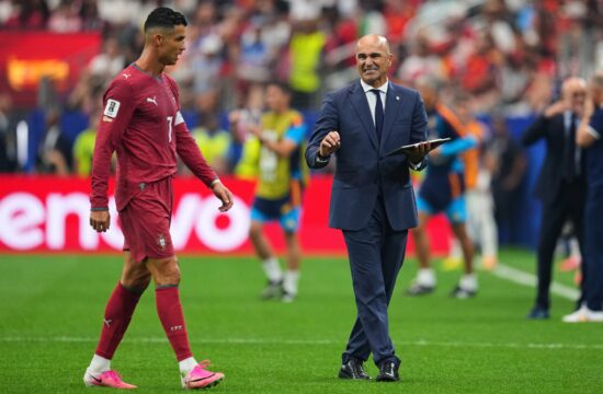 Roberto Martinez in Cristiano Ronaldo