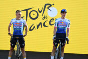Remco Evenepoel in Florian Lipowitz